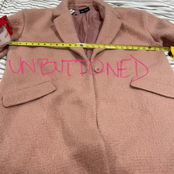 Express Wool Blend Car Coat XL NWT - Picture 13 of 16